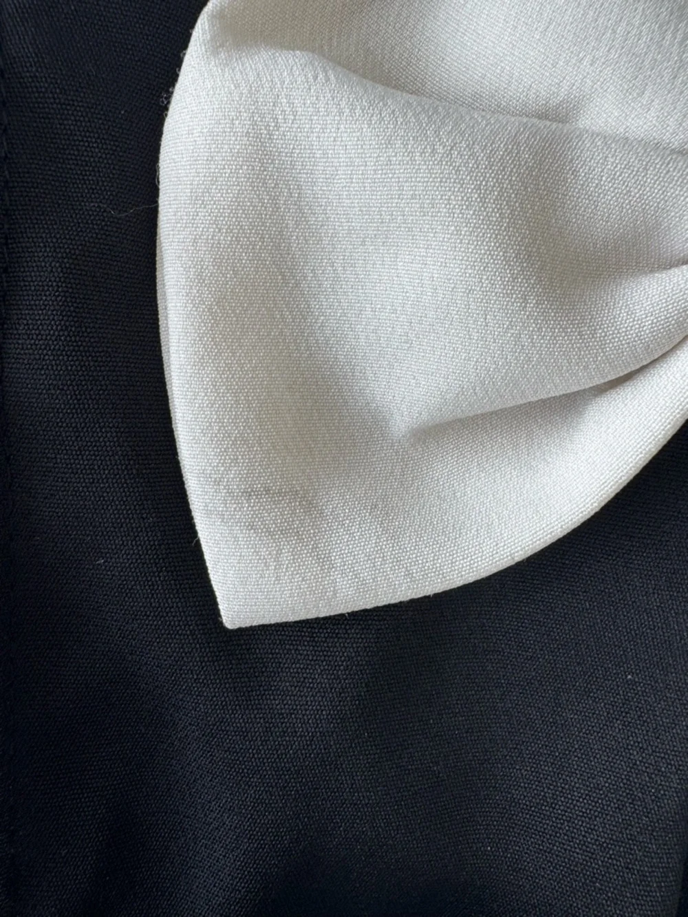 Black Dressy Tube Top with Bow Accents - Picture 2 of 5